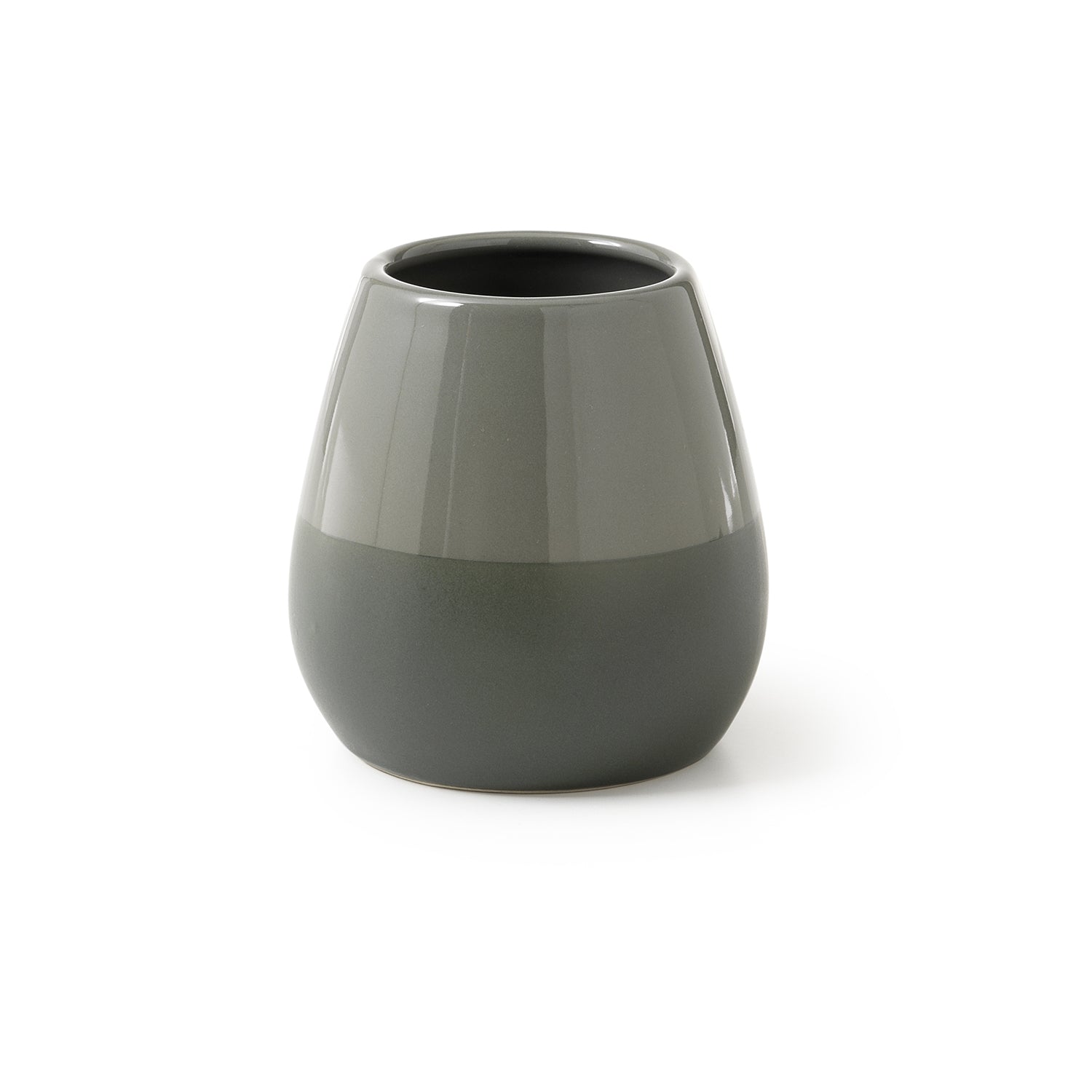 Porta spazzolini verde naturale Wilma Gedy Porta spazzolini verde naturale Wilma Gedy